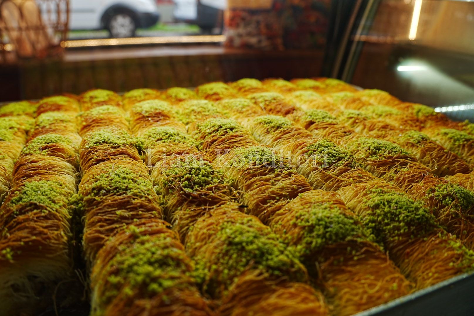 Baklava, fågelbo